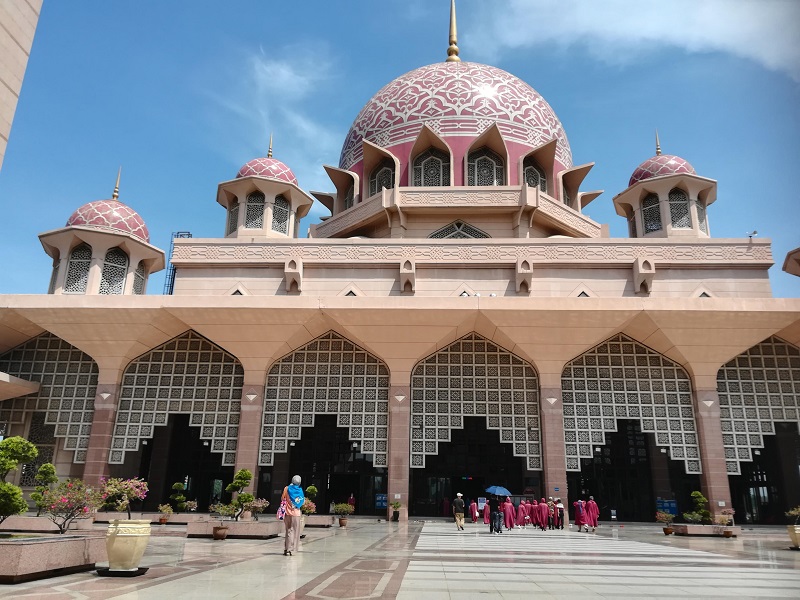 Masjid Putra（ピンクモスク）が美しい……！インスタ映え！フォトジェニック！